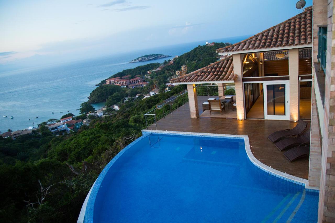 Buzios, Casa Inteira De Frente Para O Mar Em Joao Fernandes, Fabulosa, A Melhor Vista, Mansao Bella Vista Búzios 외부 사진