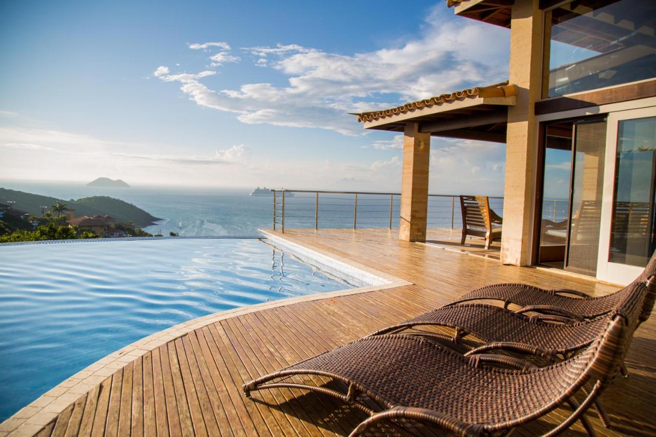 Buzios, Casa Inteira De Frente Para O Mar Em Joao Fernandes, Fabulosa, A Melhor Vista, Mansao Bella Vista Búzios 외부 사진